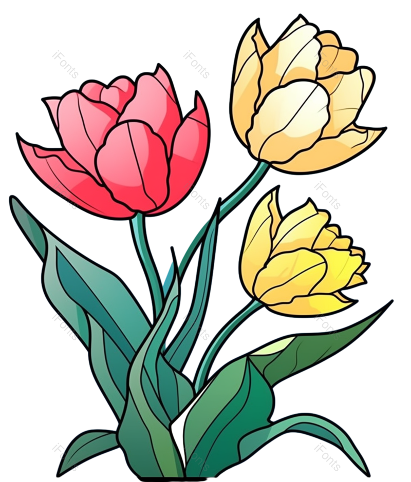 叶子图片,装饰元素,母亲节PNG,清新免抠素材
